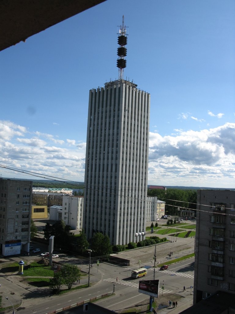 Архангельск. Вид из окна