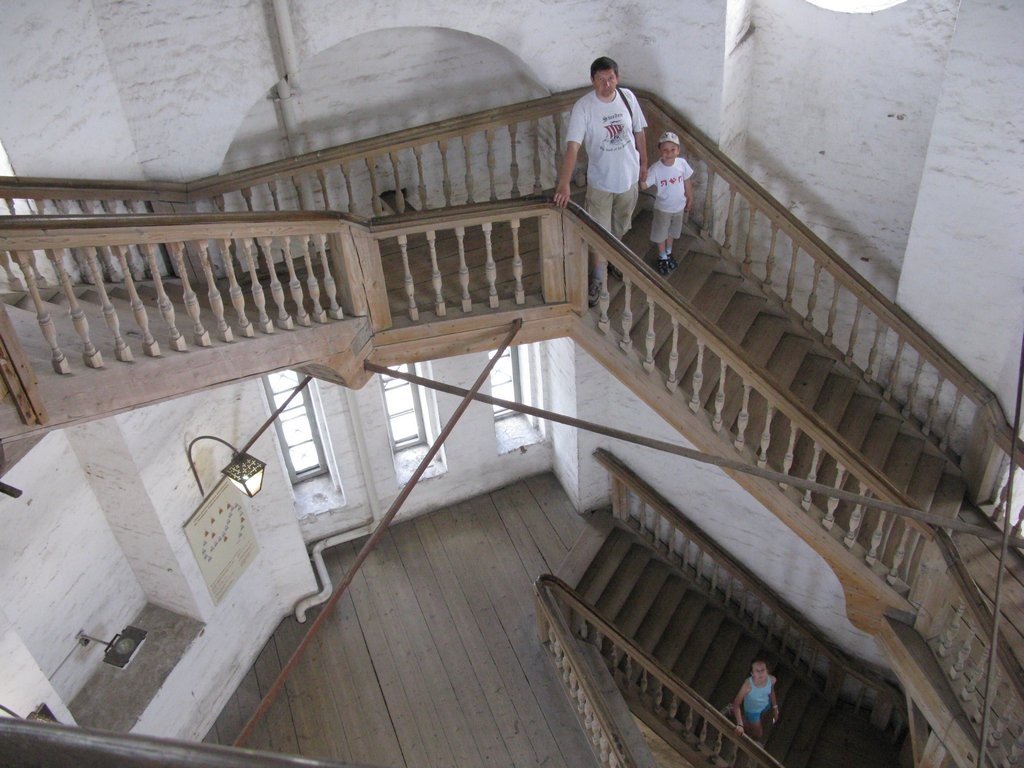 Вологда лестница колокольни