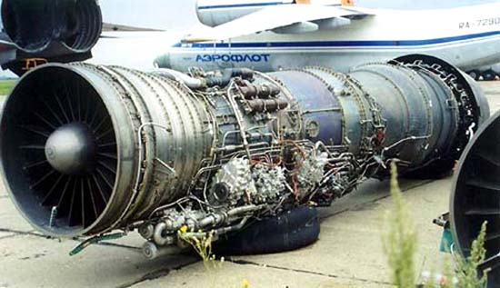 Двигатель Д-30 самолета МиГ-31