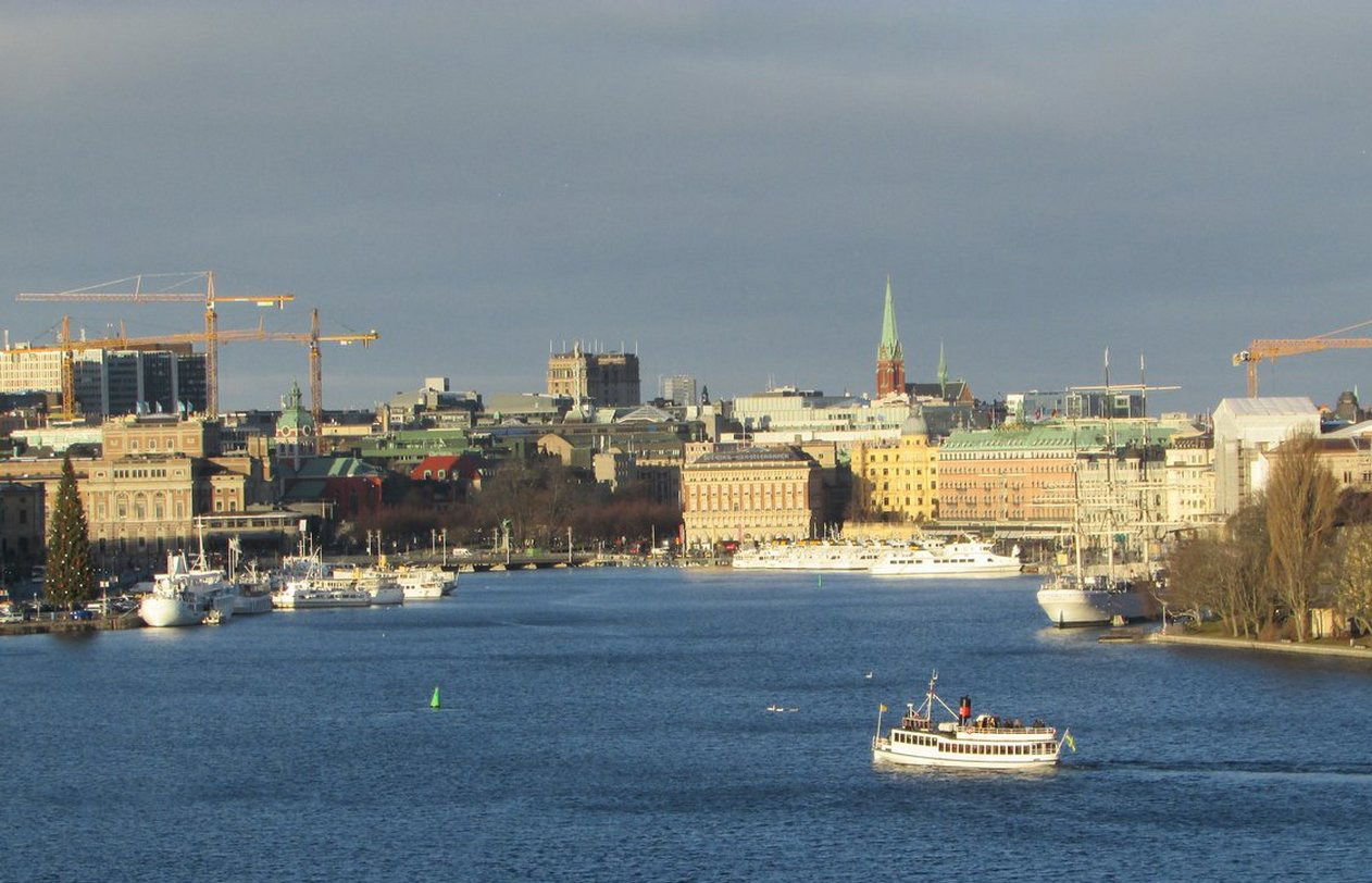Зимний Стокгольм