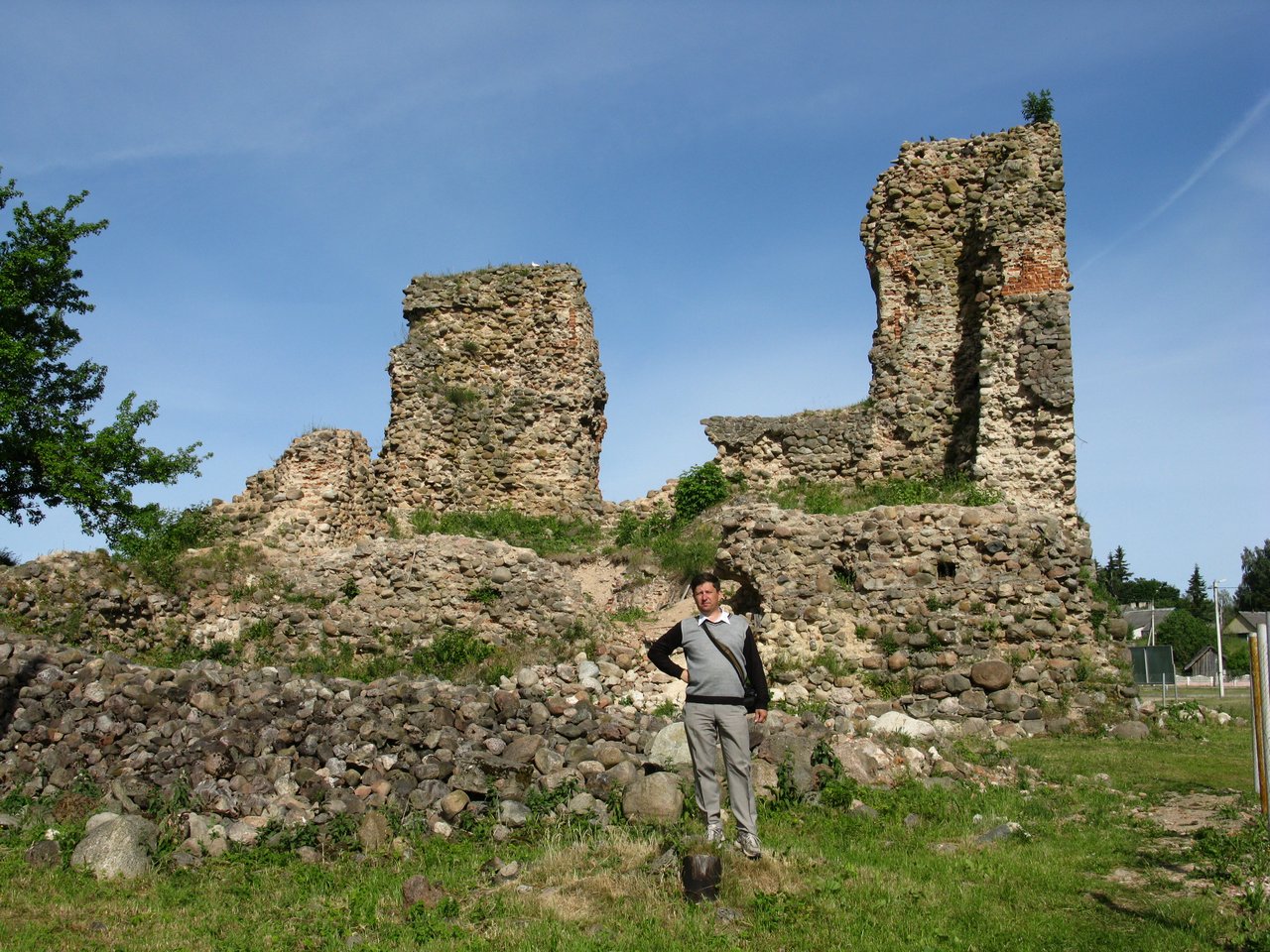 Развалины Кревского замка