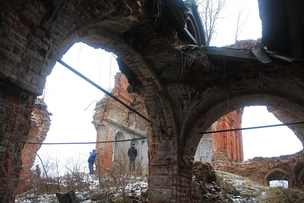 Развалины Благовещенской церкви