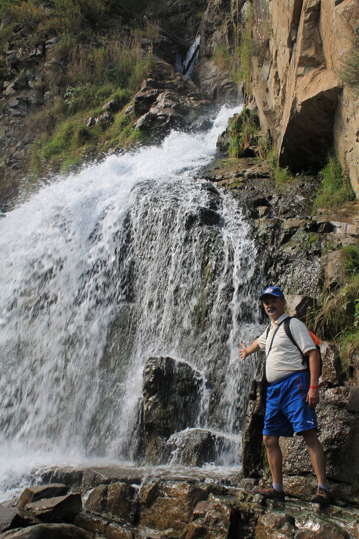 Брызги Камышлинского водопада