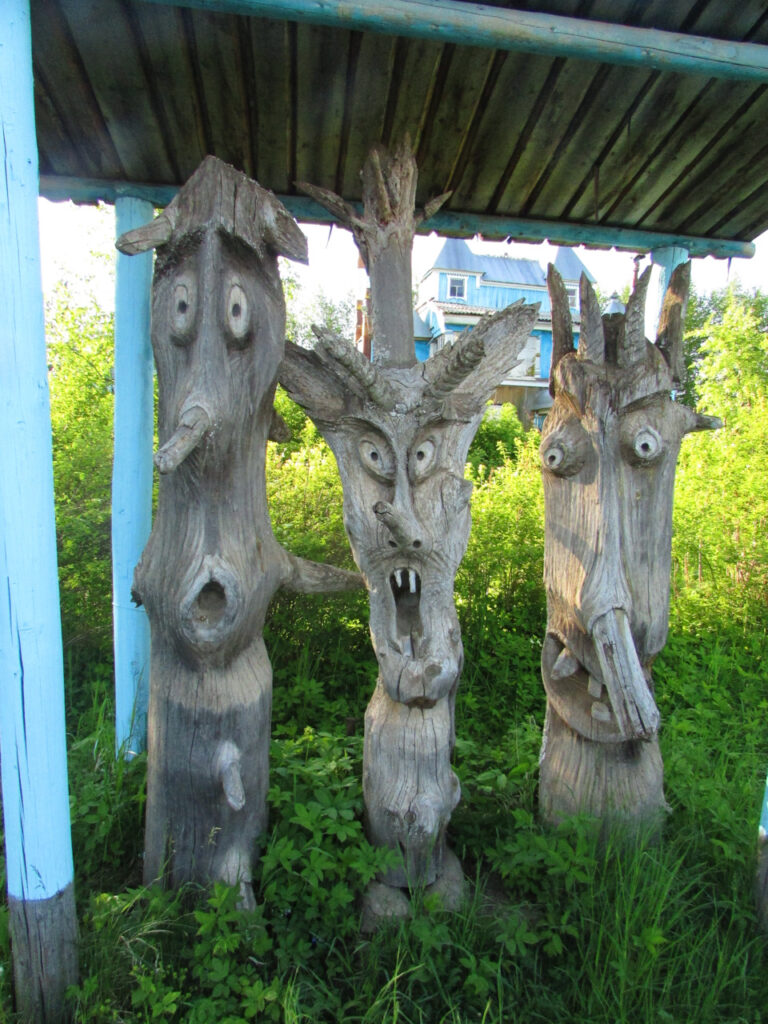 парк деревянной скульптуры